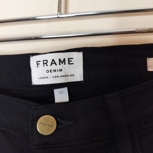 FRAME Forever Karlie Flare Jeans High Waist - Picture 6 of 8